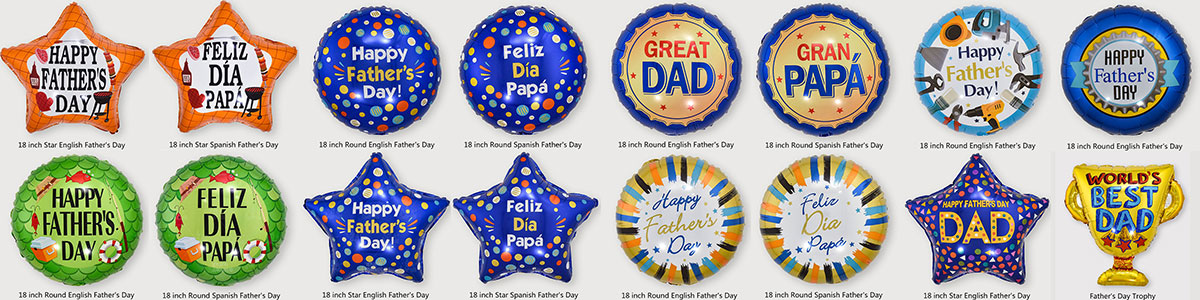 Father's Day balloons