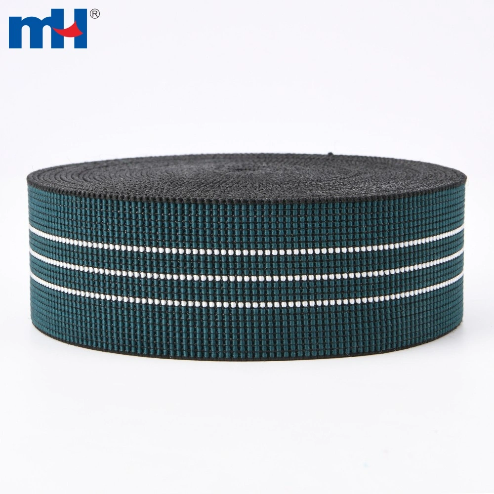 Mm Polypropylene Latex Sofa Elastic For Upholstery Webbing Tape