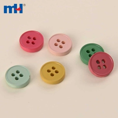 18L 4 Holes Sewing Resin Shirt Button
