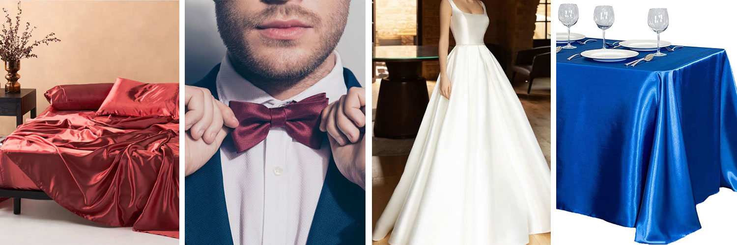 polyester deco satin application