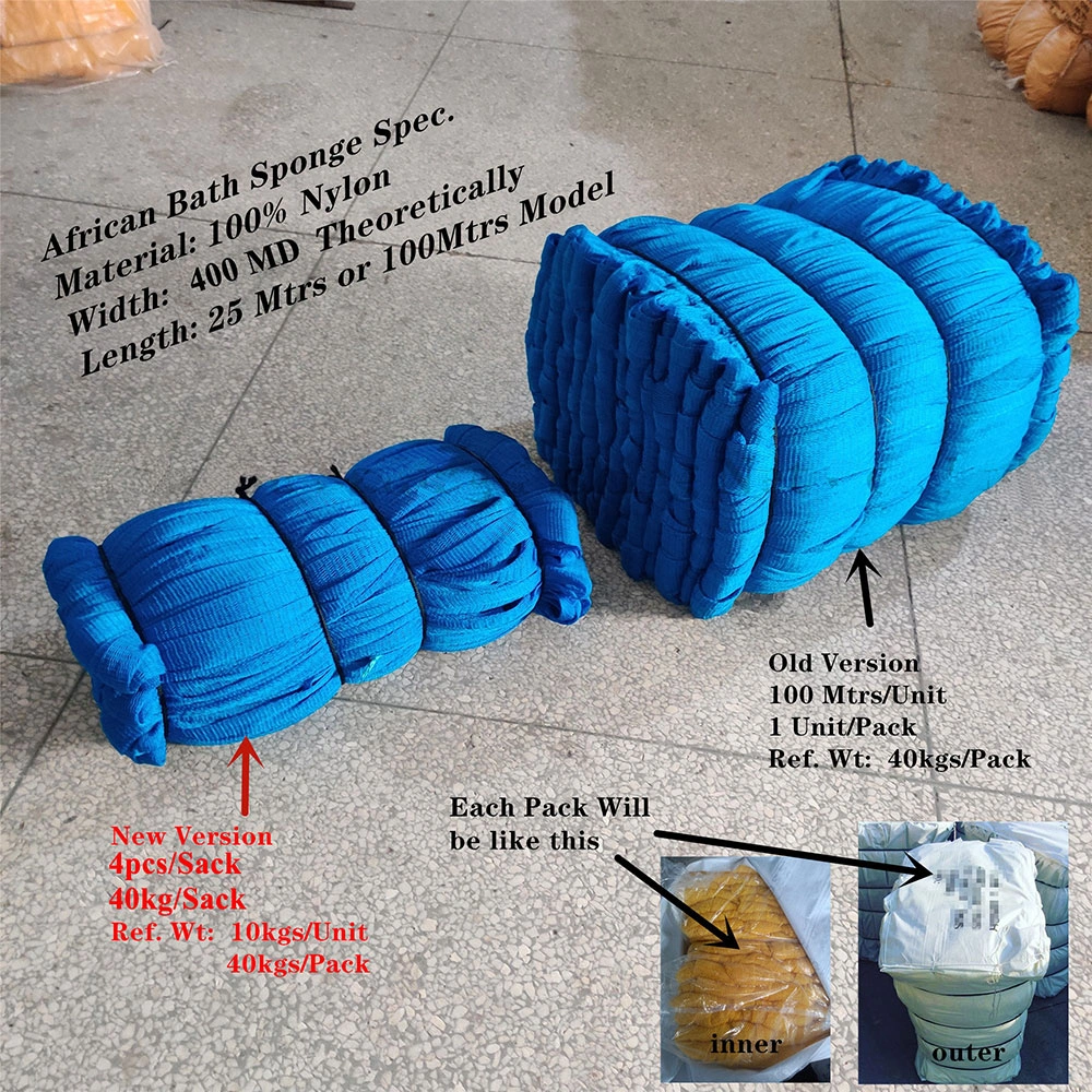 Net sponge packing Net sponge packing