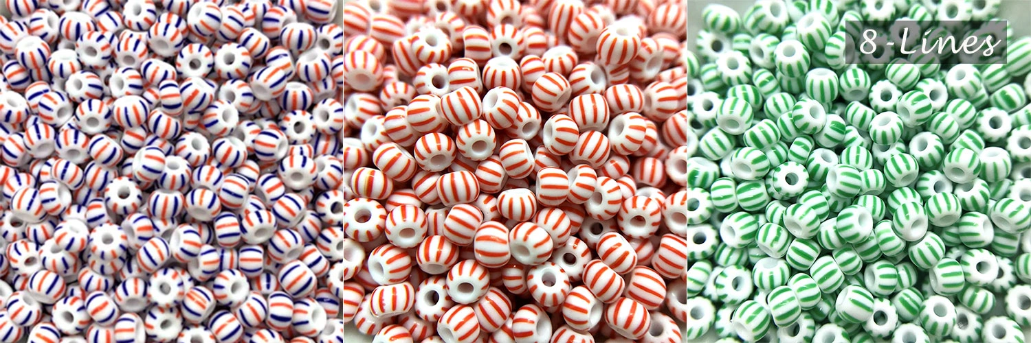 8-Lines Seed Beads 8-Lines Seed Beads