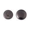 6605 0022 Aluminum Covered Mould Button