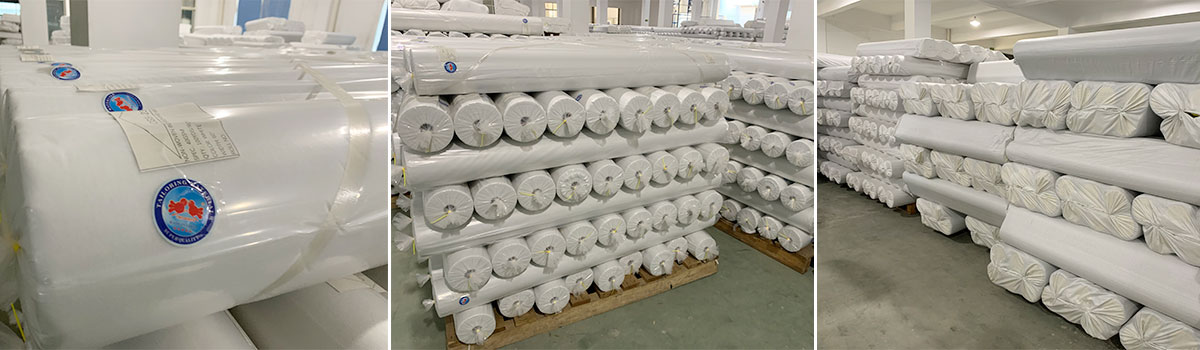 thermal bonded nonwoven packing