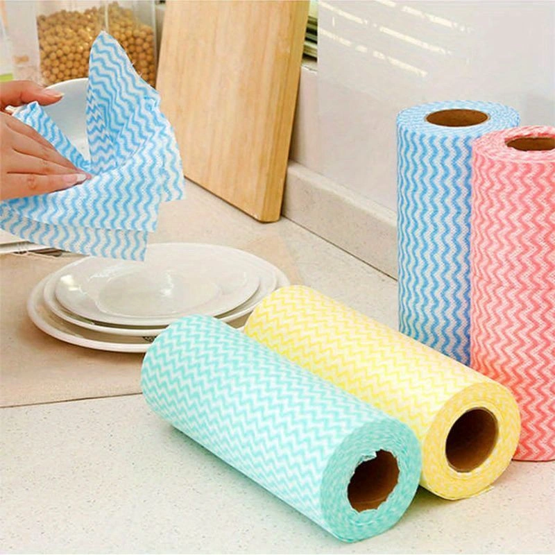 spunlace kitchen cleaning roll