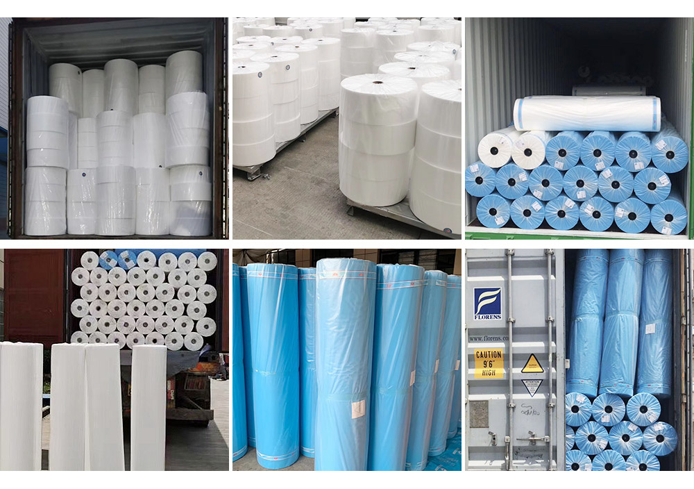 25gr White Polypropylene Spunbond Nonwoven Fabric for Mask Material