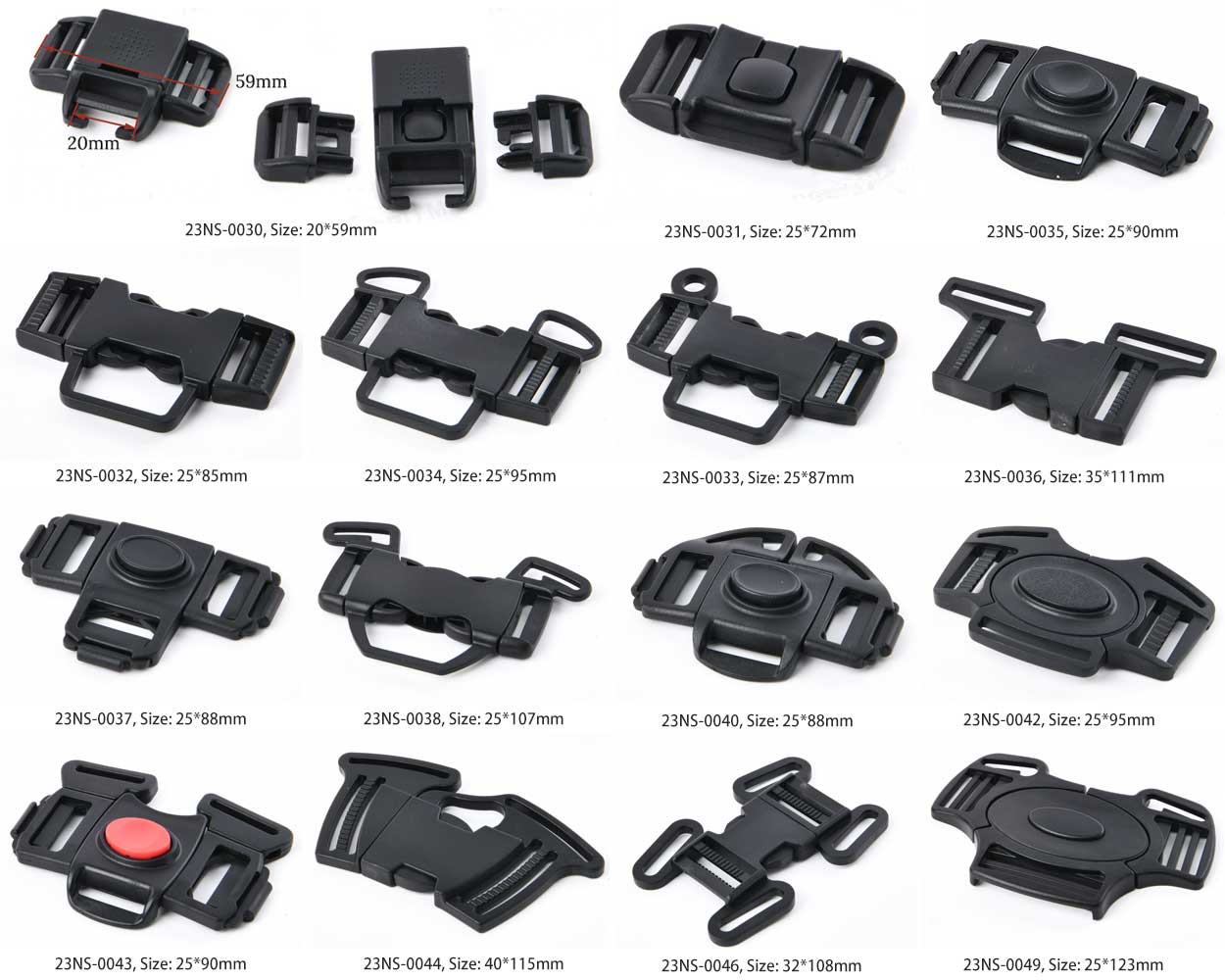 Buckle Clip Safety Harness Replacement for Stroller Jogger