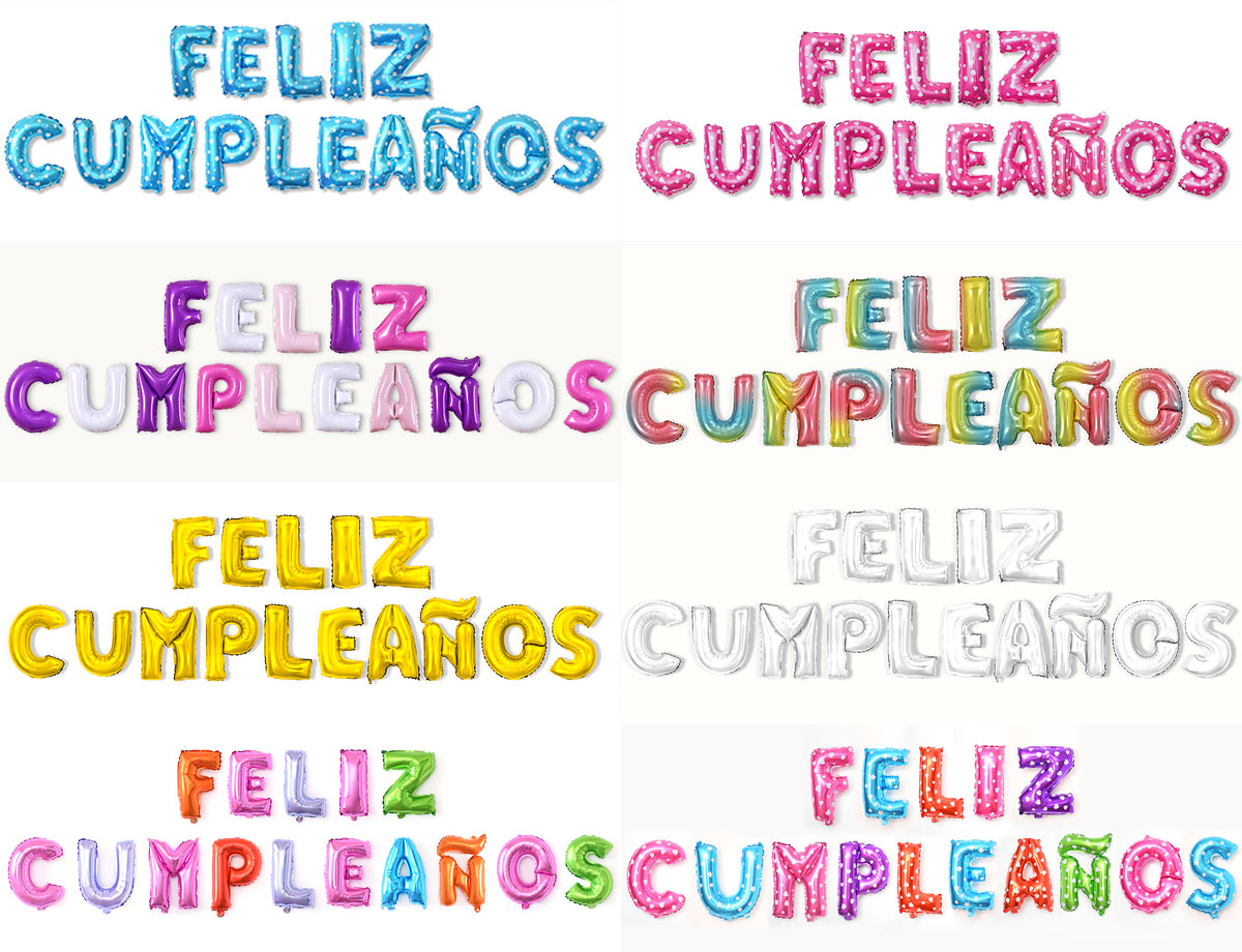 Spanish happy birthday