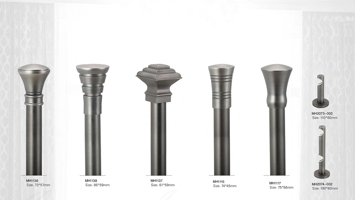 Metal curtain rod Metal curtain rod