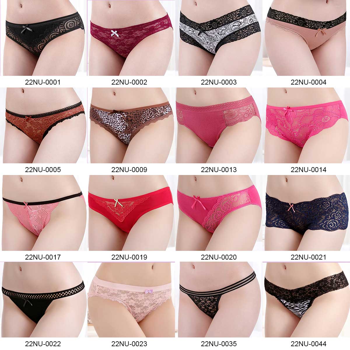 M/L/XL Panties with Wide Breathable Crotch for Added Protection