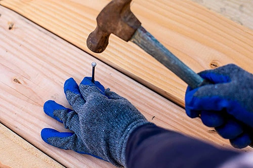 latex coated working gloves