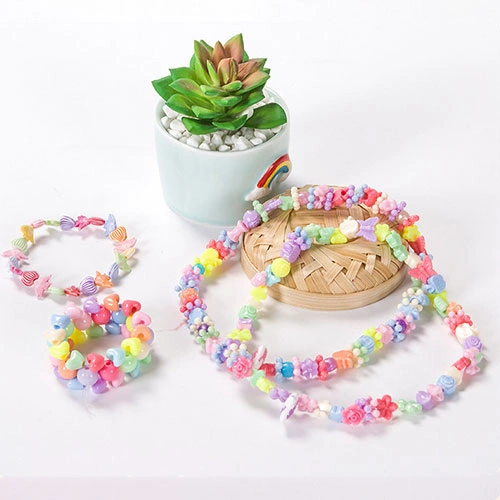 DIY Plastic Beads for Necklaces