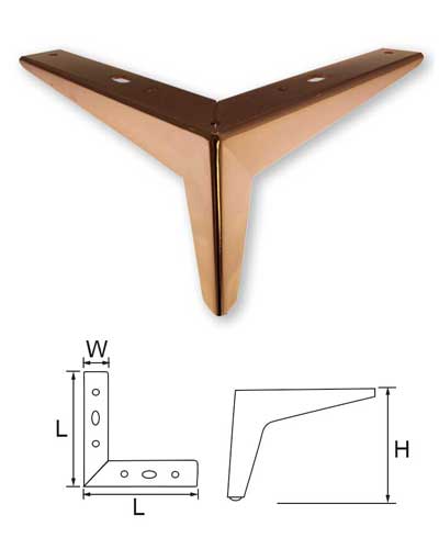 Triangle Sofa Leg