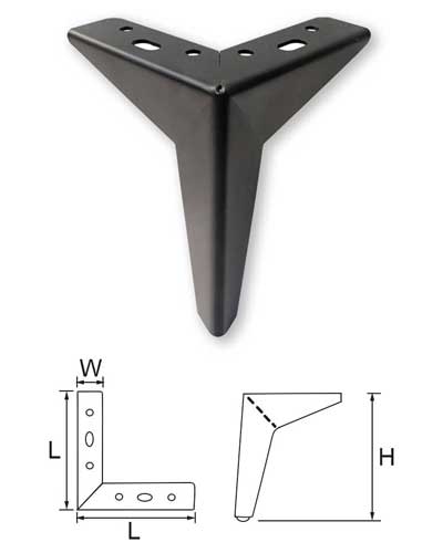 Triangle Sofa Leg