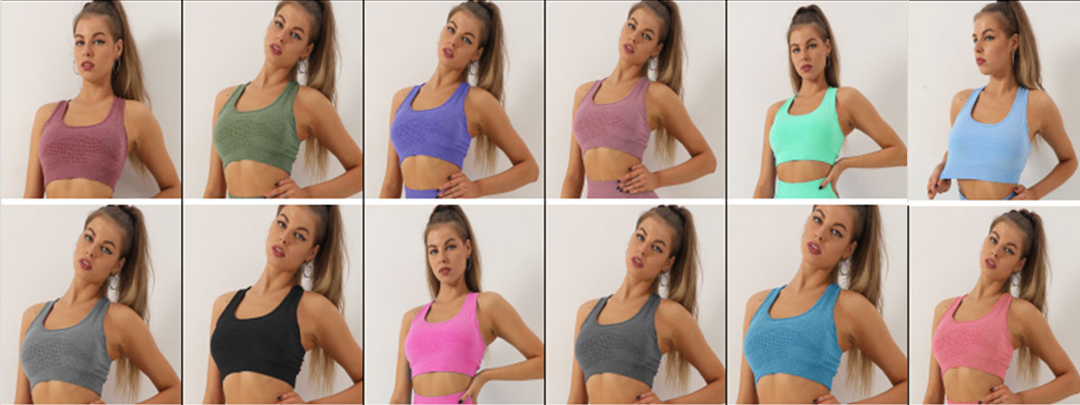 Knitted sports bra colors Knitted sports bra colors