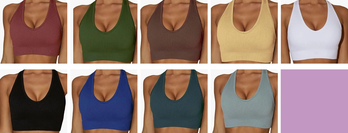 Ribbed sports bra colors Ribbed sports bra colors