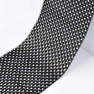 Rhinestone Mesh Wrap