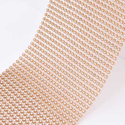 Rhinestone Mesh Wrap