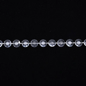 clear bead chain