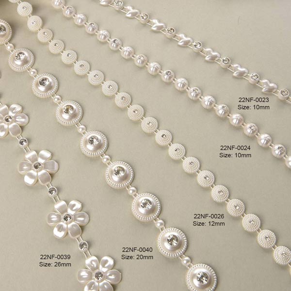 rhinestone chain trim