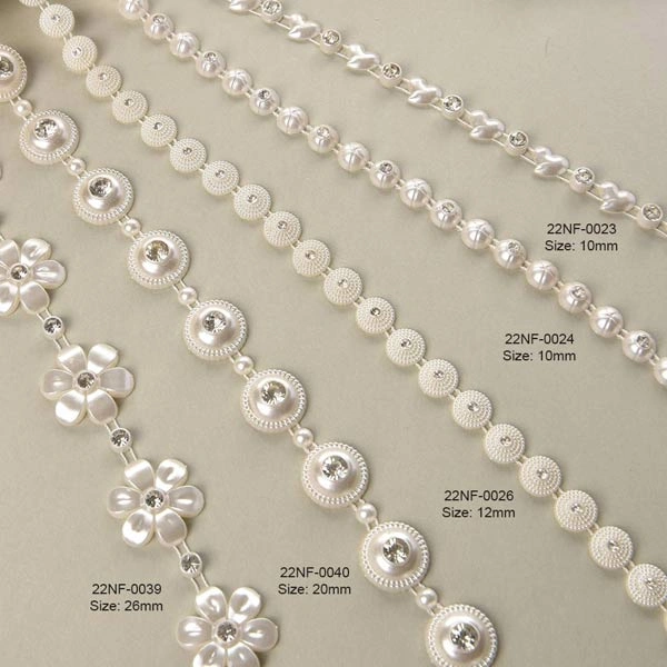 rhinestone chain trim