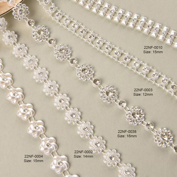 rhinestone chain trim