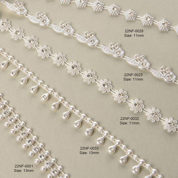 rhinestone chain trim