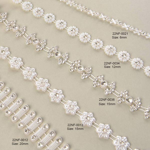 rhinestone chain trim