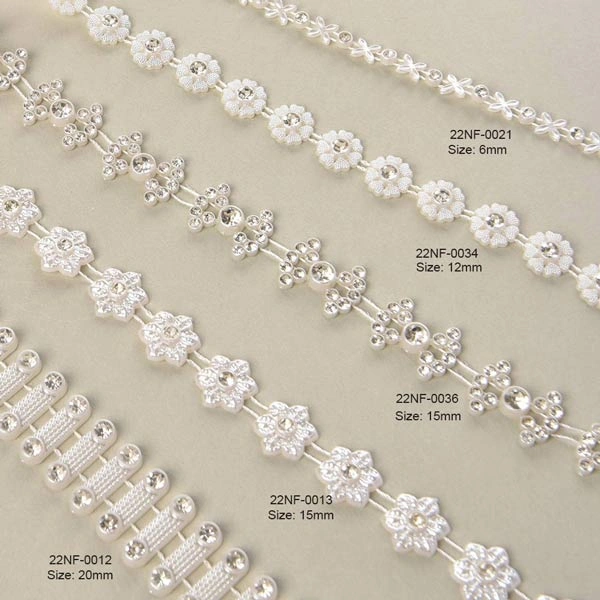 rhinestone chain trim