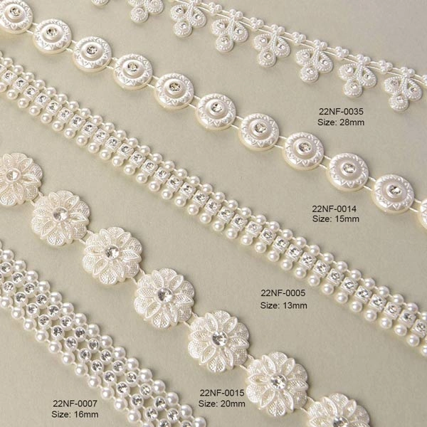 rhinestone chain trim