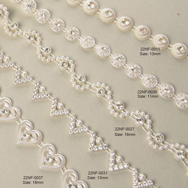 rhinestone chain trim