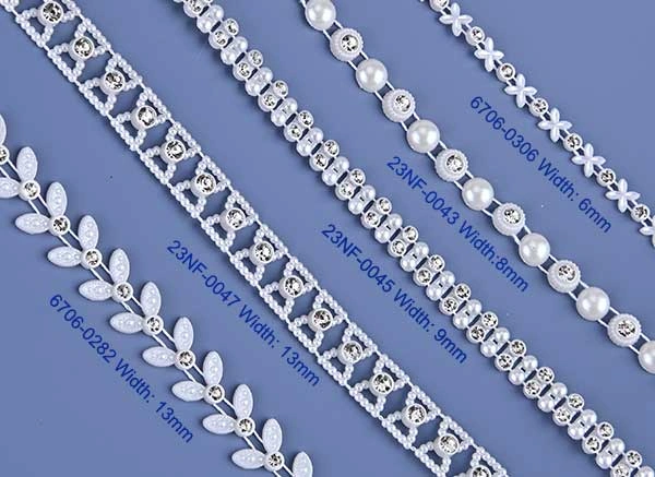 rhinestone chain trim