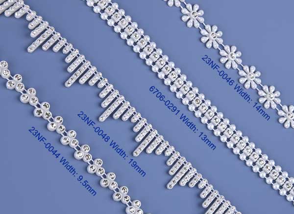 rhinestone chain trim