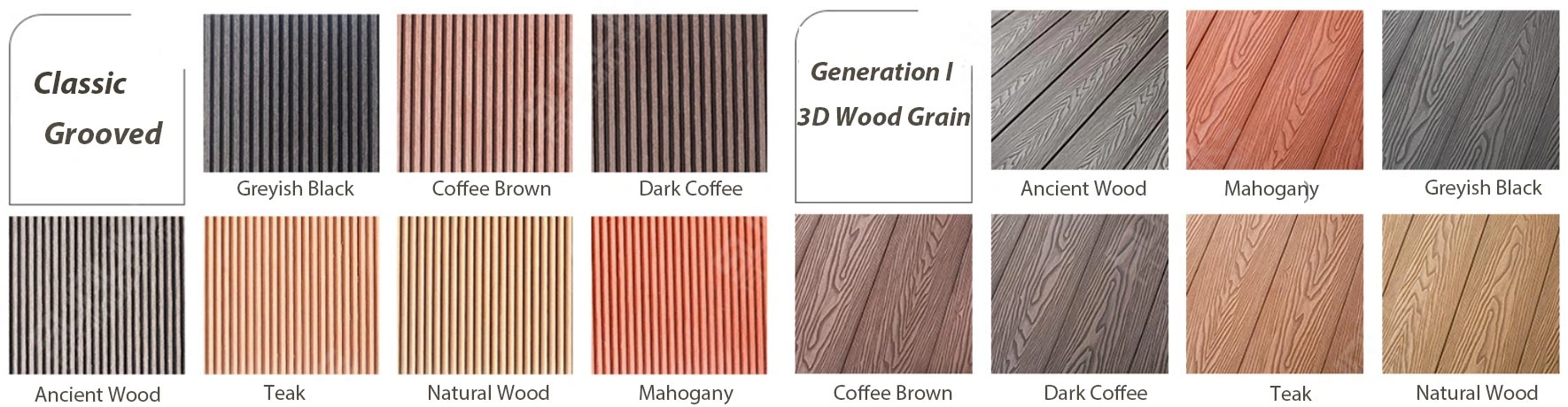 WPC colors