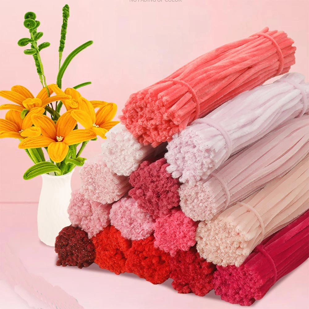 Chenille stems pipe cleaners for flower bouquet decoration