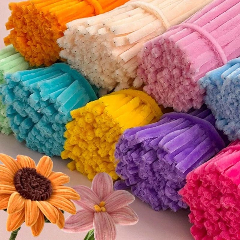 Chenille stems pipe cleaners