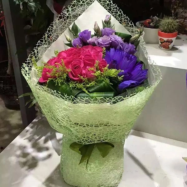 Flower wrapping paper