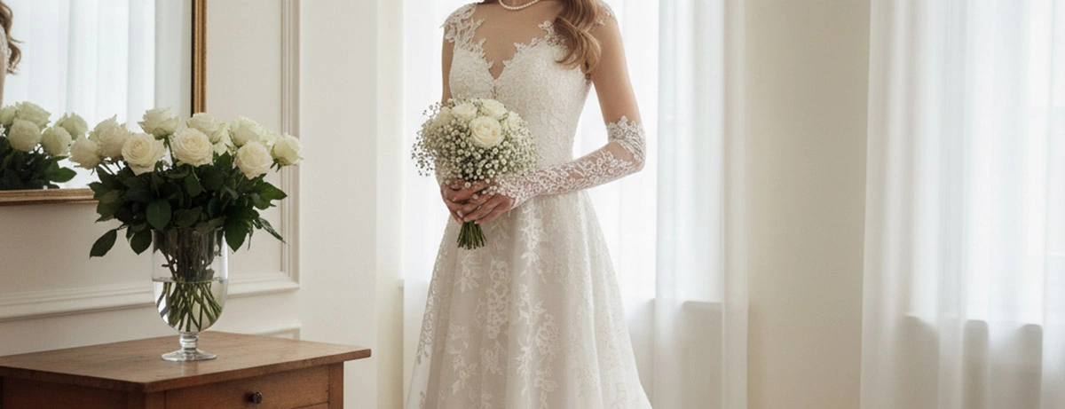 bride with gloves 3