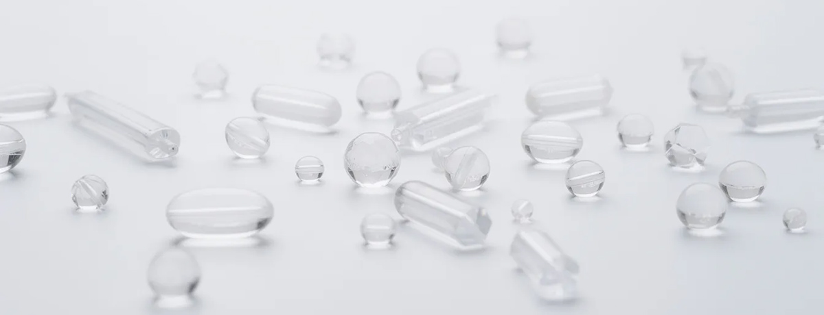 clear glass bead 3