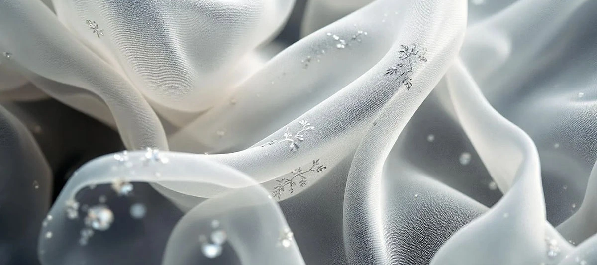 organza fabric with embroidery 3