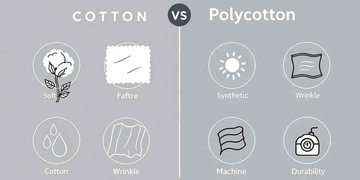 polycotton versus cotton 3