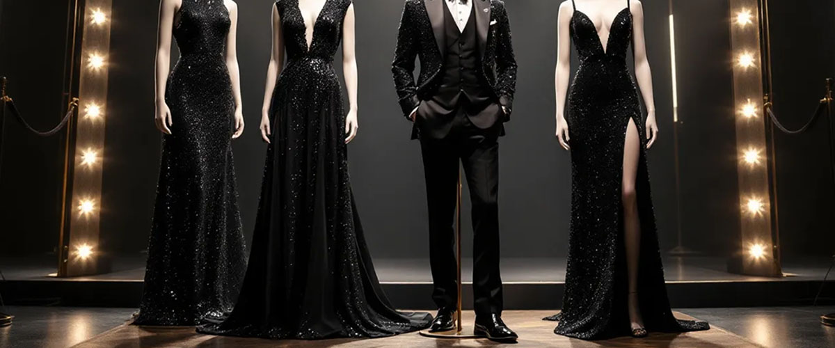 sequin fabric black 3