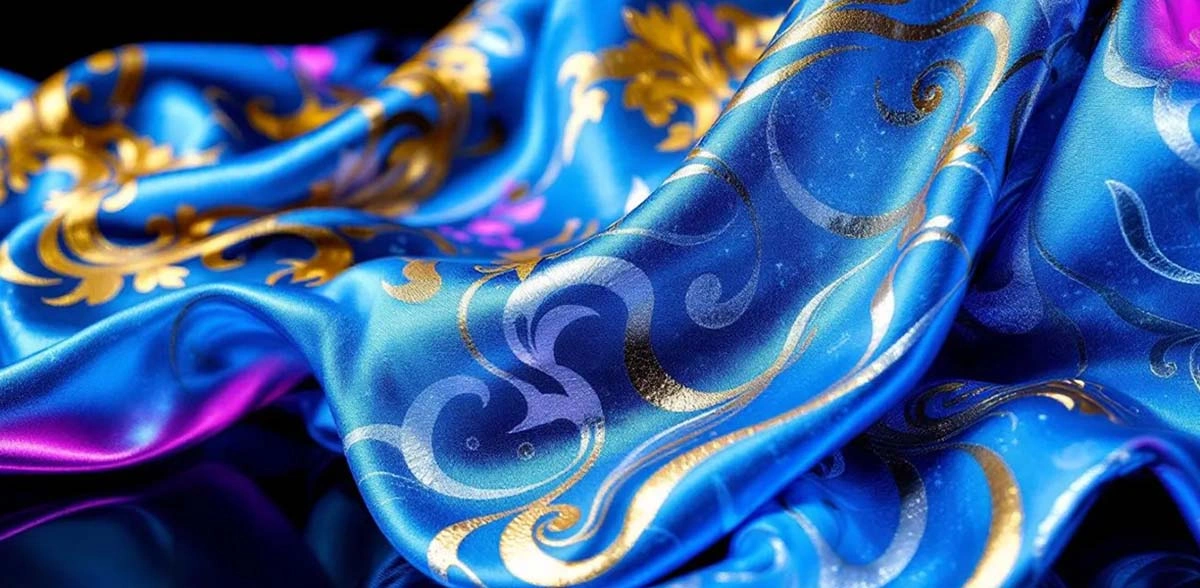 shiny material fabric 5