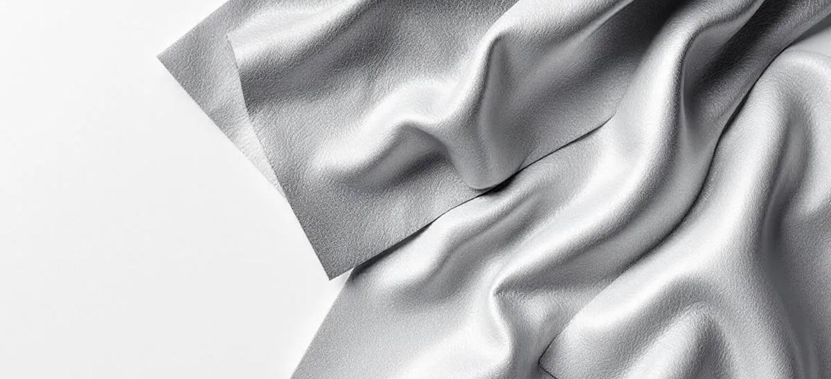 silver leather fabric 5