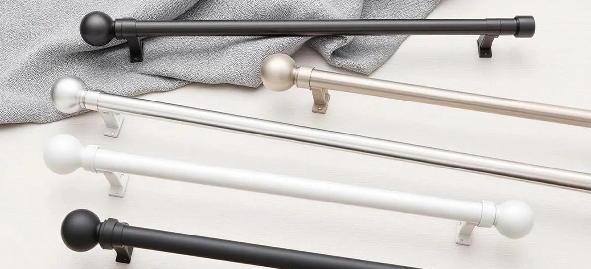 types of drapery rods 3