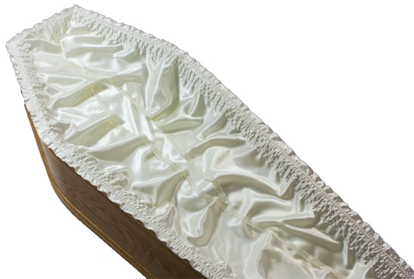 coffin satin lining