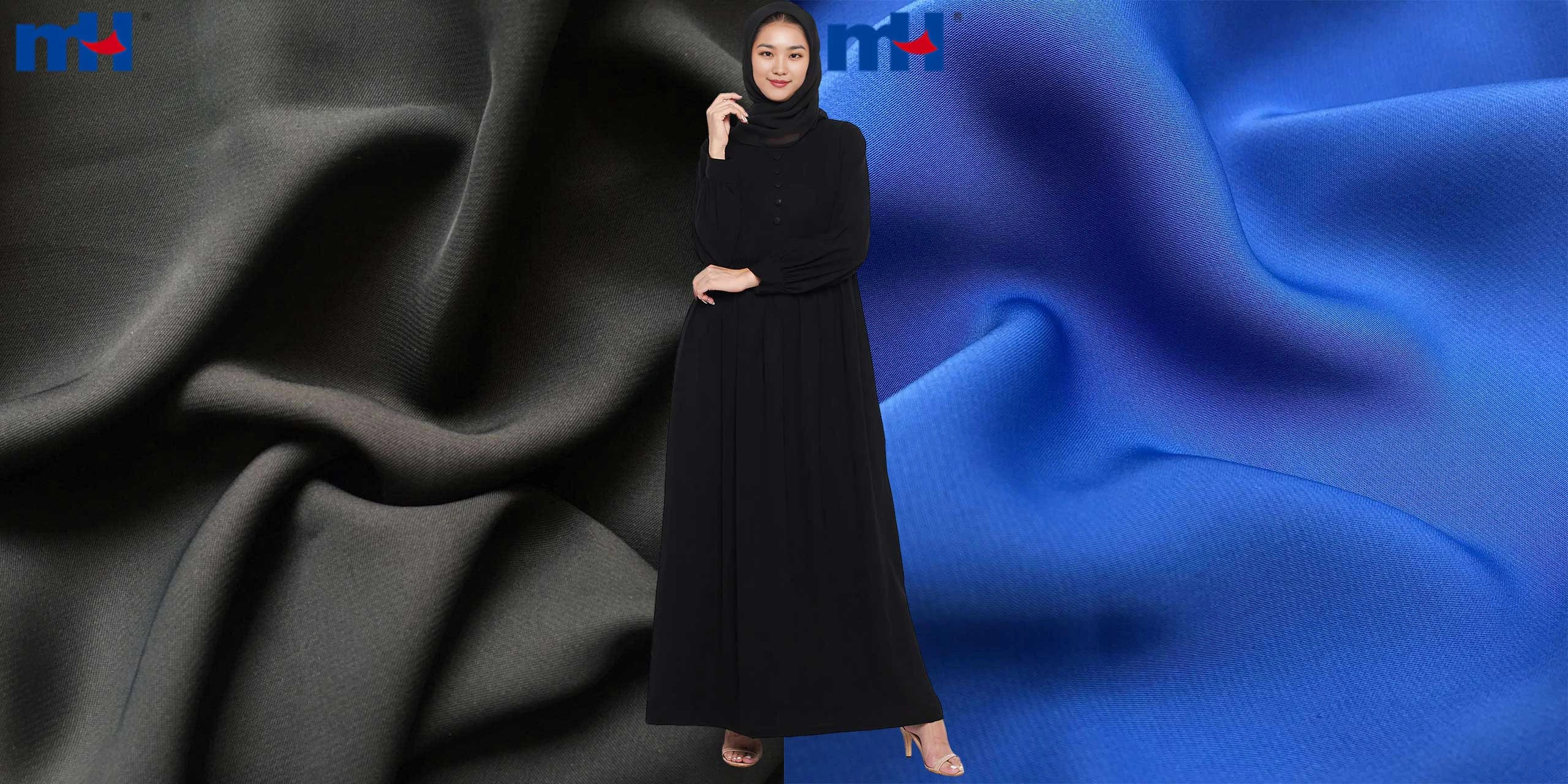 korean nida fabric for arab dress abaya