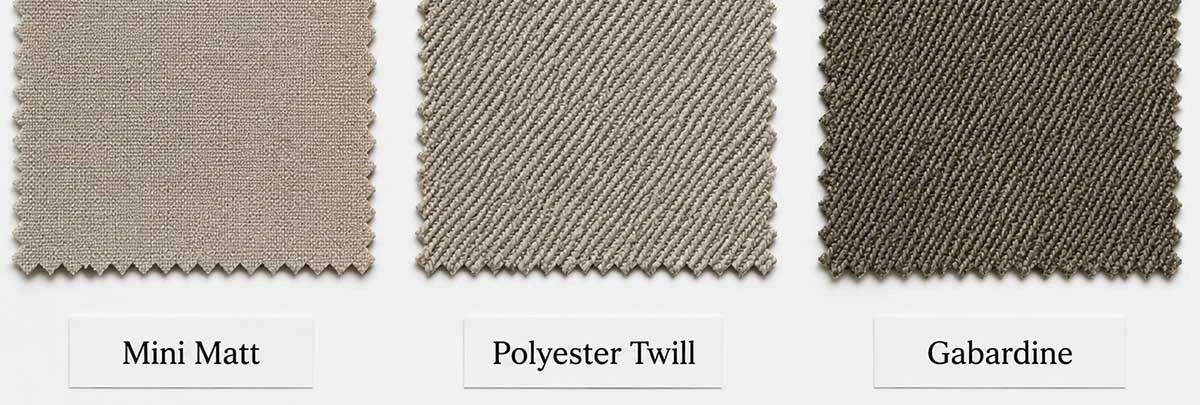 mini matt fabric for workwear 3