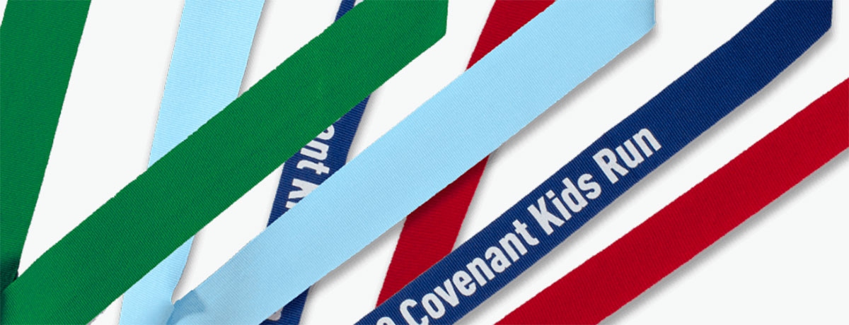 Collegiate Team Printed Ribbons Wholesale For Schools