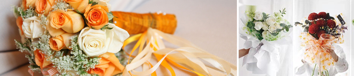 Eco-friendly gift wrapping and floral papers in rolls and sheets Eco-friendly gift wrapping and floral papers in rolls and sheets